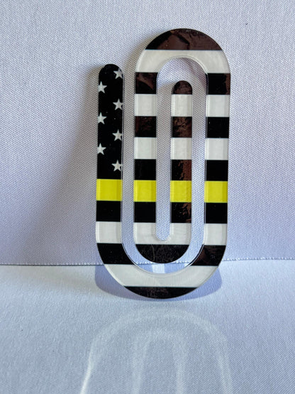 Jumbo Paperclip | Thin Gold Line | Thin Blue Line | Thin Red Line