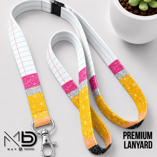 Personalized Lanyard | Paper Pencil