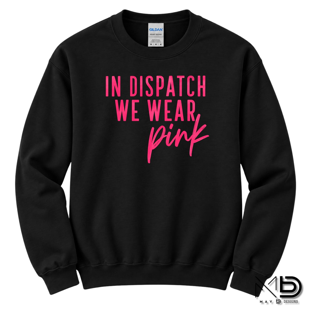 In Dispatch We Wear Pink | 911 Dispatcher Breast Cancer Awareness Shirt | Telecommunicator Shirt | Breast Cancer Shirt