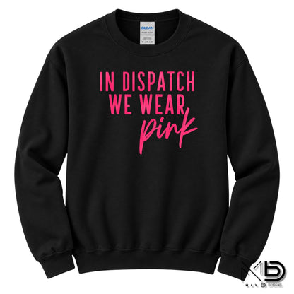 In Dispatch We Wear Pink | 911 Dispatcher Breast Cancer Awareness Shirt | Telecommunicator Shirt | Breast Cancer Shirt