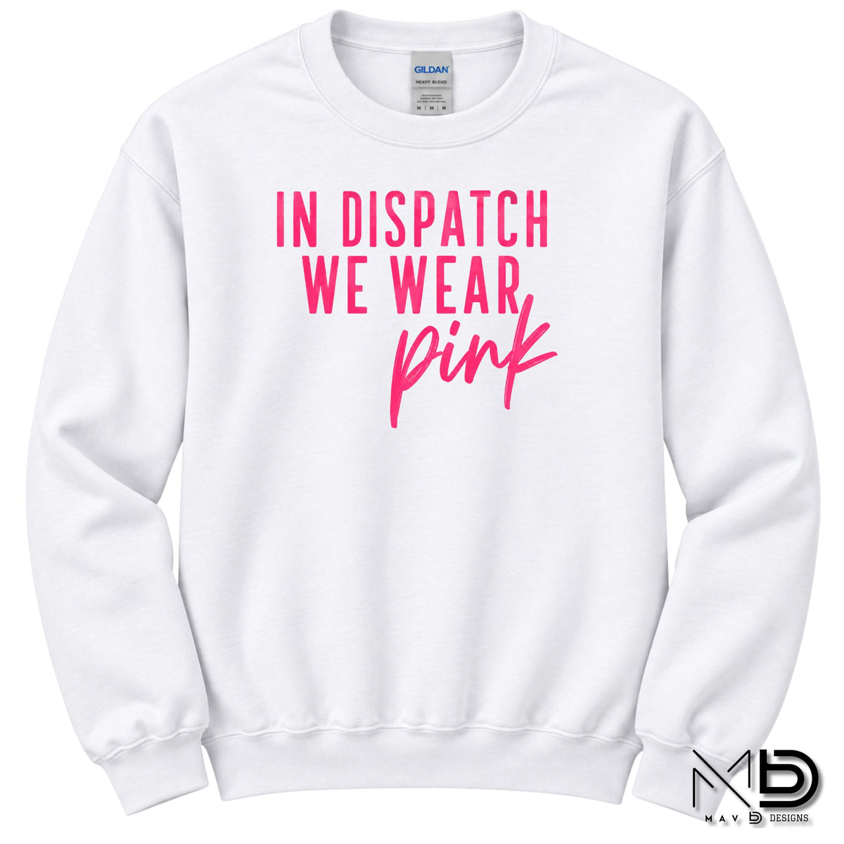 In Dispatch We Wear Pink | 911 Dispatcher Breast Cancer Awareness Shirt | Telecommunicator Shirt | Breast Cancer Shirt