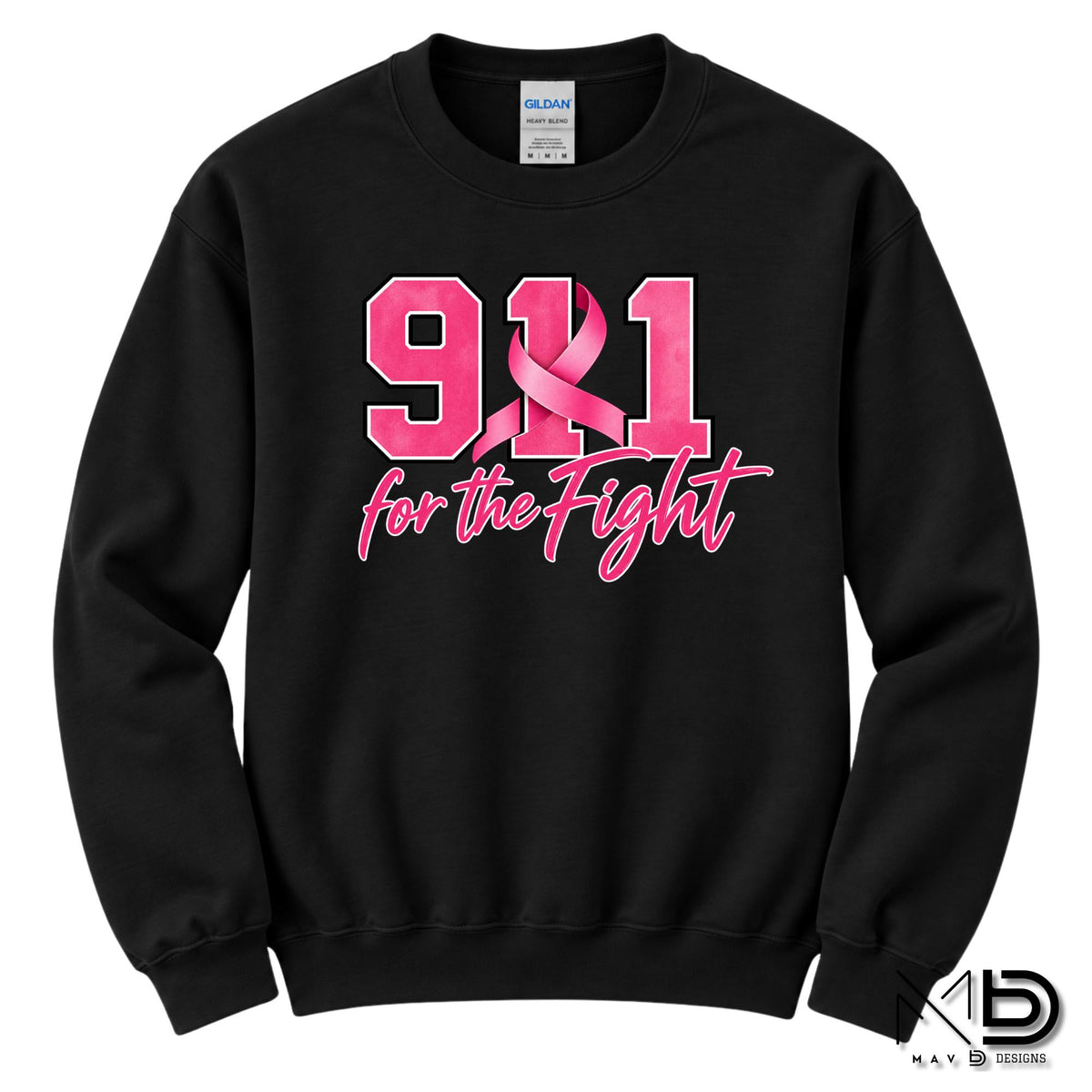 911 For The Fight | 911 Dispatcher Breast Cancer Awareness Shirt | Telecommunicator Shirt | Breast Cancer Shirt